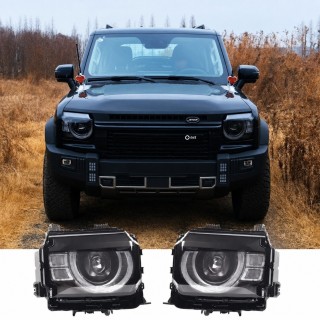 Defender Style LED Headlights – Jetour T2, pair
