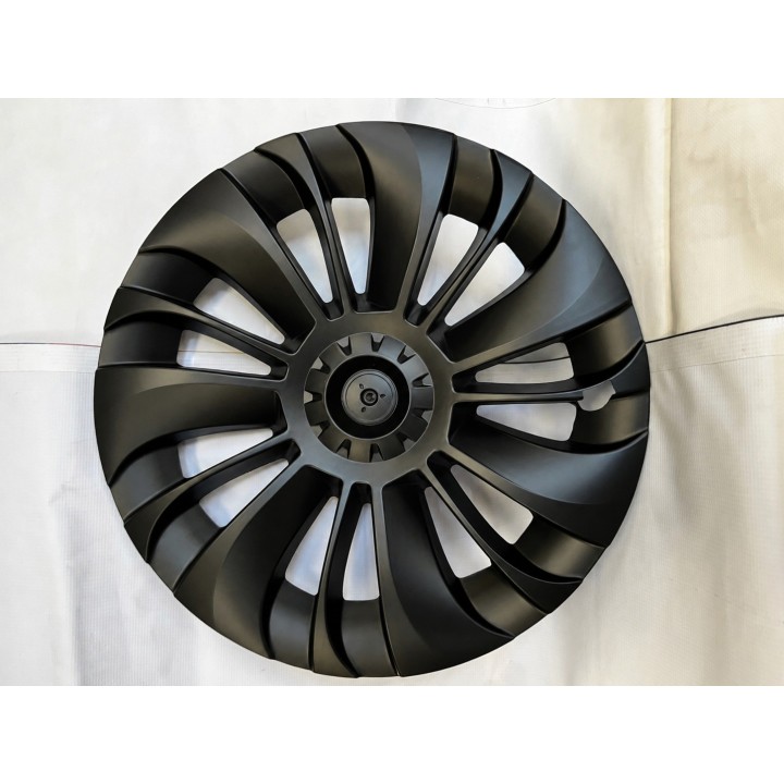 Tesla Model Y 19-inch Wheel Covers, Matt Black – TXTS 2306 (set)