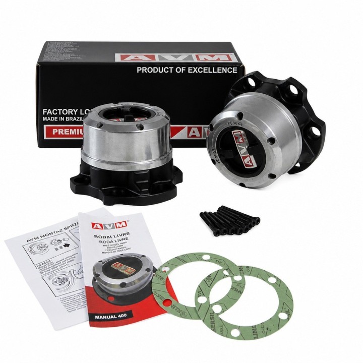 Manual free wheeling hubs, heavy duty steel housing AVM — Toyota Land Cruiser FZJ/HZJ, Toyota Land Cruiser HZJ (AVM462) - view 3