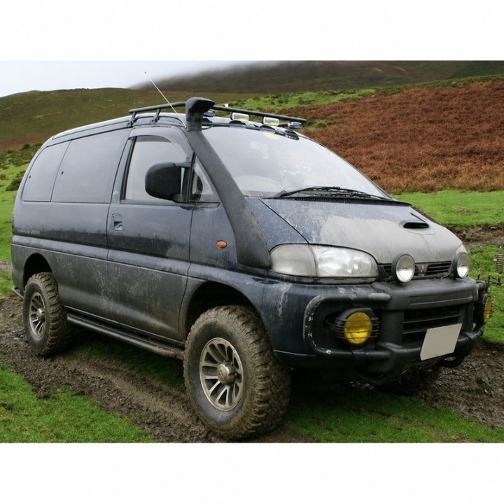 Snorkel Snakeman 4WD right side Volkswagen T4 SNSL400