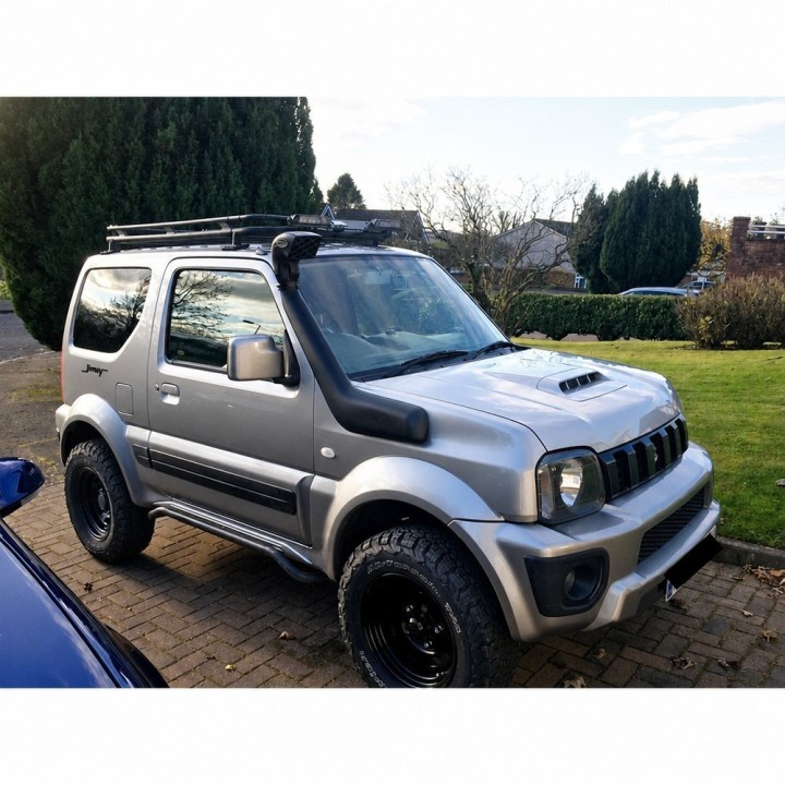 Snorkel Snakeman 4WD right side Suzuki Jimny G13B SNS29