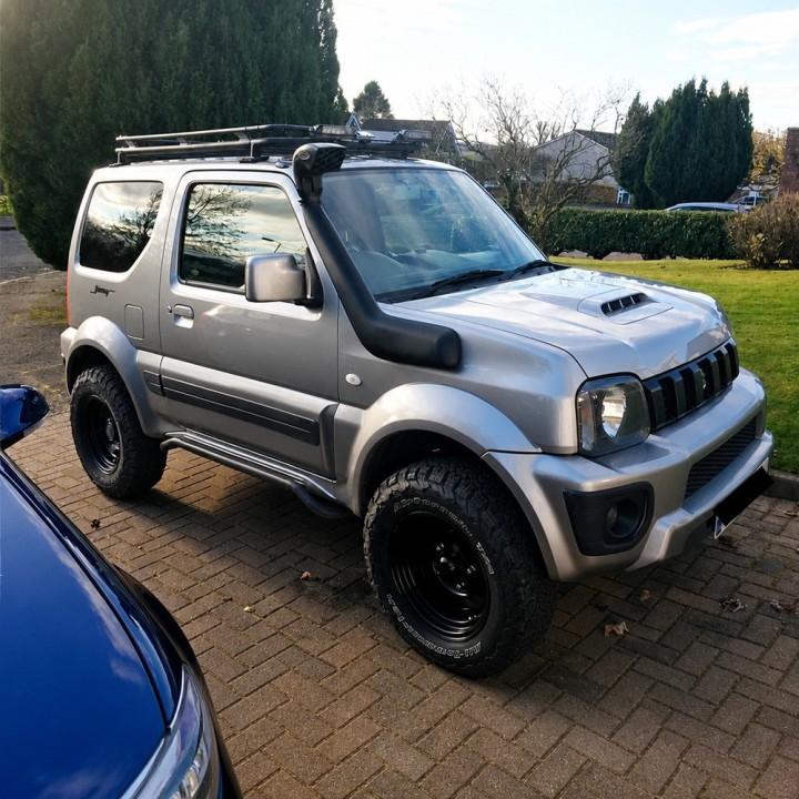 Snorkel Snakeman 4WD right side Suzuki Jimny G13B SNS29