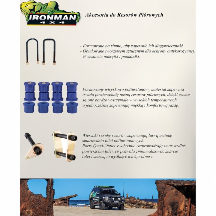 Spring hanger Ironman 4x4 Fiat Fullback Fiat Fullback 1199
