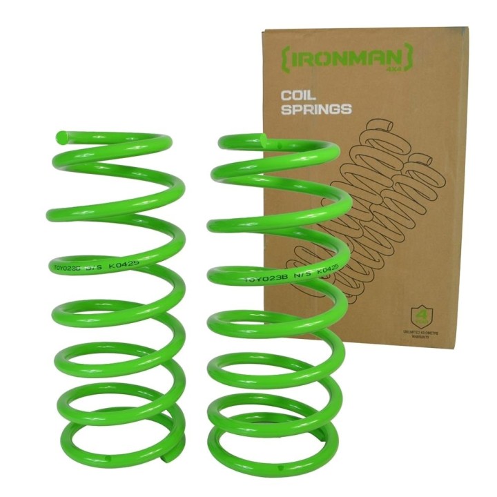 Rear coil springs Ironman 4x4 Heavy Duty 2" lift TOY023B