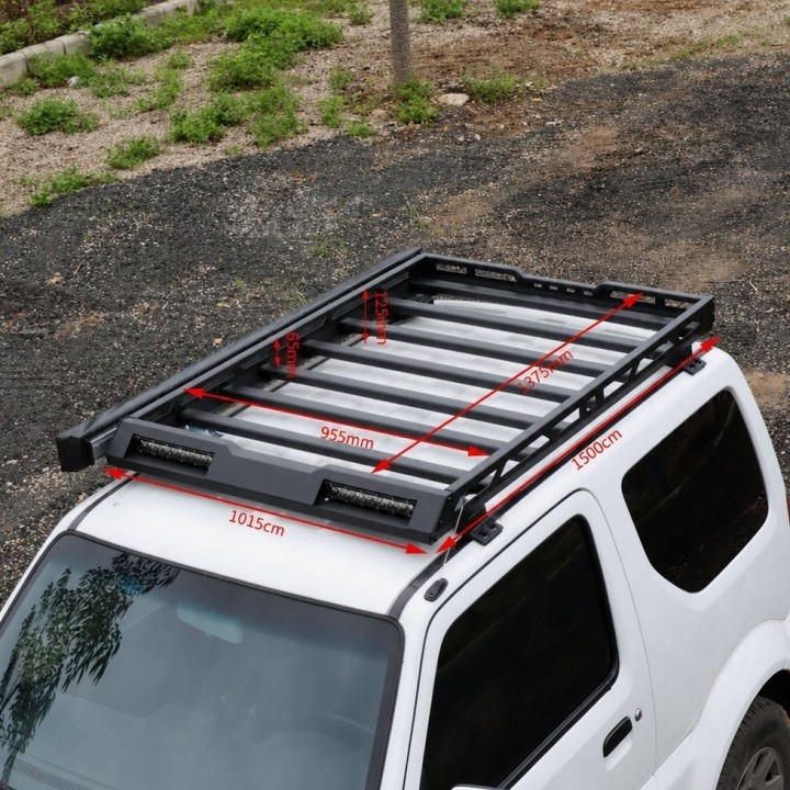 Aluminium roof rack Snakeman 4WD SNR06 | Szekla4x4
