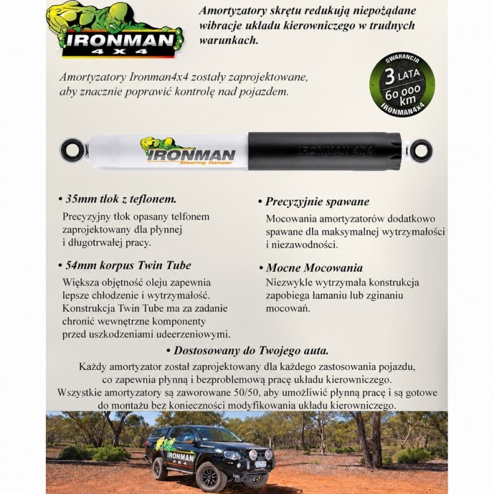 Shock absorber Ironman 4x4 Nissan Patrol K160 3522