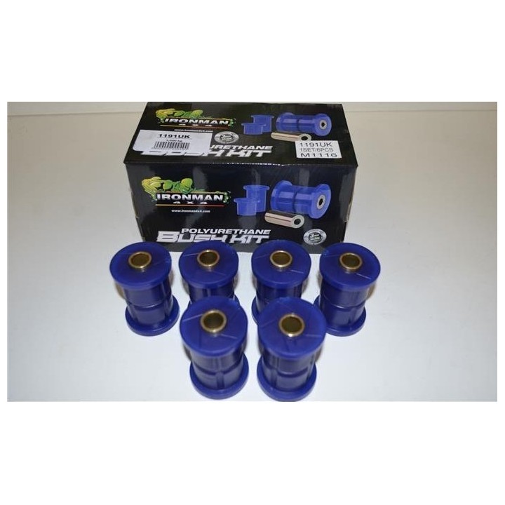 Set rear leaf spring bushing Ironman 4x4 1191UK | Szekla