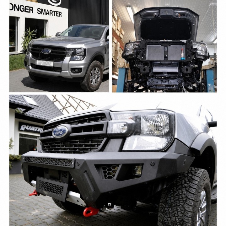 Steel front bumper Ironman 4x4 Ford Ranger Next Gen BBR110