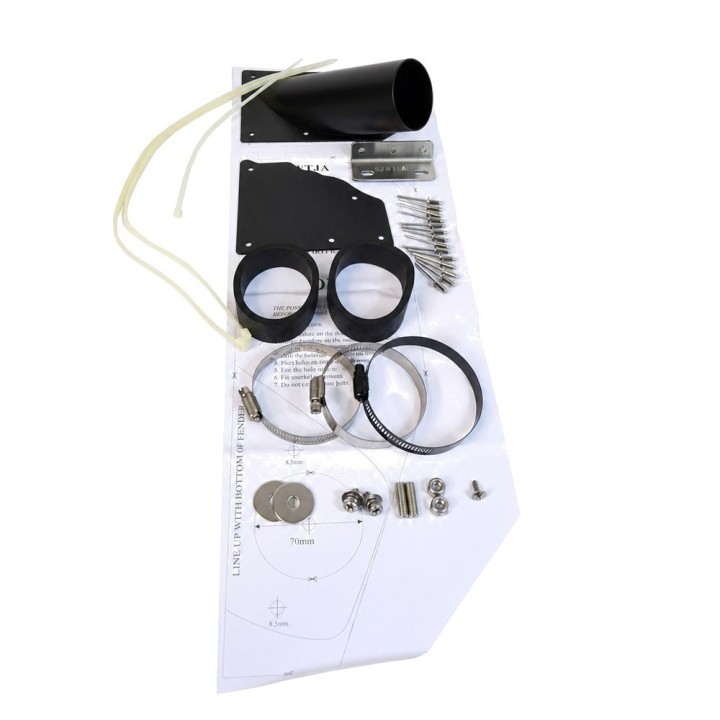 Snorkel Snakeman 4WD right side Jeep Wrangler TJ SNSTJL