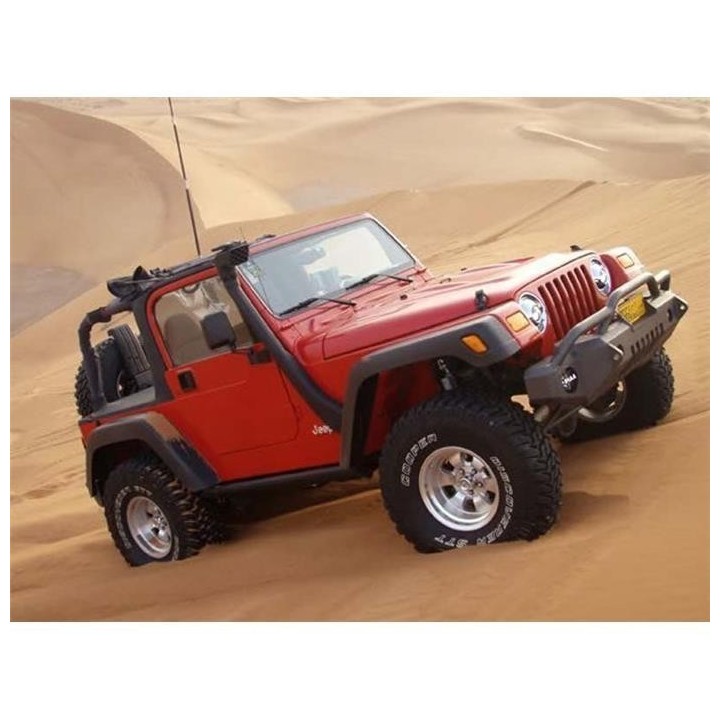 Snorkel Snakeman 4WD right side Jeep Wrangler TJ SNSTJL