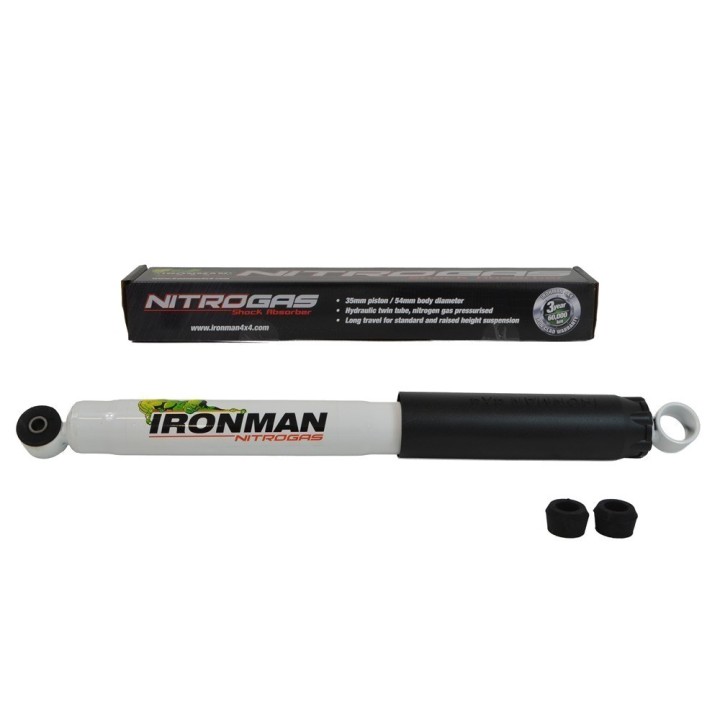 Rear shock absorber Ironman 4x4 Nitro Gas Comfort, 2" lift — Mitsubishi Triton/L200 (12017GRC)