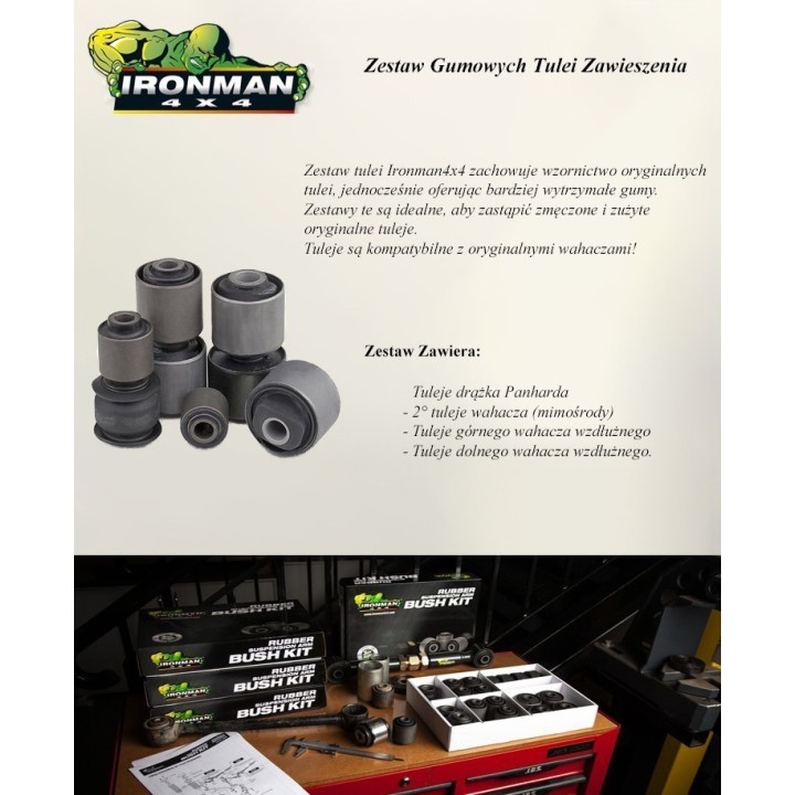 Bushing Ironman 4x4 — Nissan Patrol Y61, Nissan Patrol GU Y61 (848CRK) - view 3