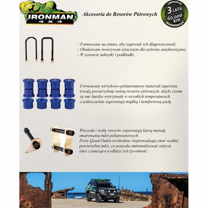 Mount Ironman 4x4 Isuzu D-Max 1152K – Szekla4x4.pl
