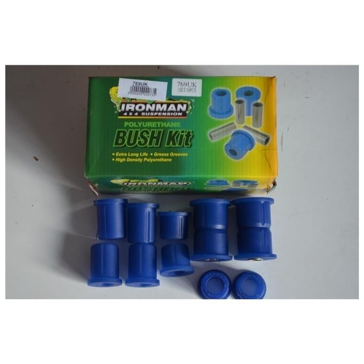 Polyurethane leaf spring bushing set Ironman 4x4 769UK