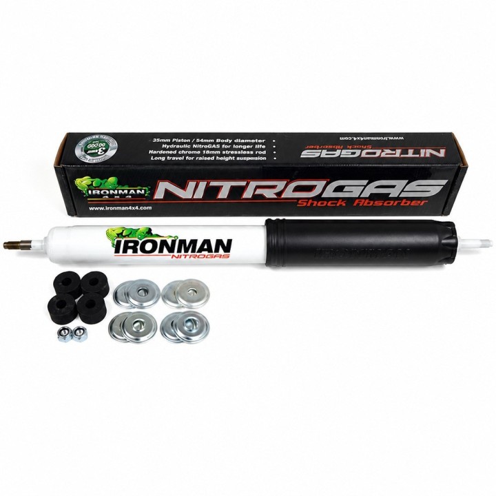 Front shock absorber Ironman 4x4 Nitro Gas, 4" lift — Land Rover Discovery (12683GR) - view 3