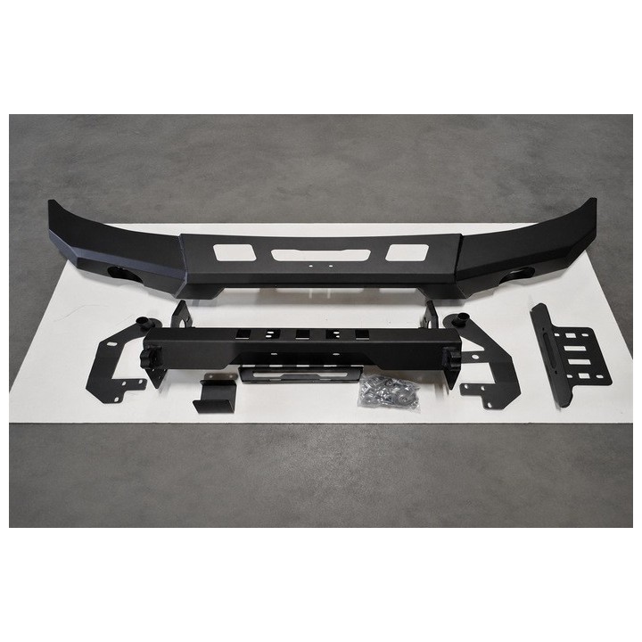 Steel front bumper with winch mounting plate Snakeman 4WD — Suzuki Jimny (SNBF20) - view 5