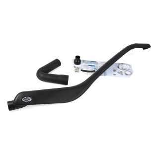 Snorkel Snakeman 4WD, left side — Nissan Navara D21, Nissan Terrano (SNSD21A)
