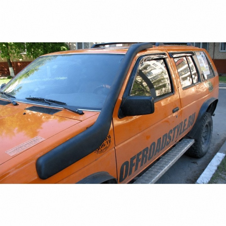 Snorkel Snakeman 4WD left side Nissan Navara D21 SNSD21A