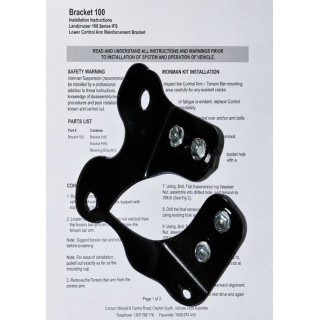 Mount Ironman 4x4 Toyota Land Cruiser Lexus LX470 BRACKET100