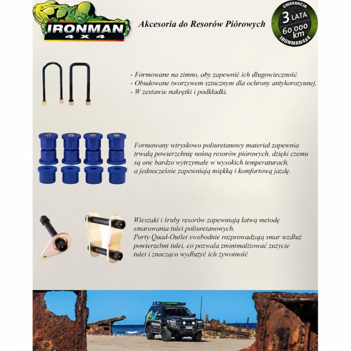Leaf spring Ironman 4x4 — Toyota Land Cruiser 79, Toyota Land Cruiser (1085UK) - view 3