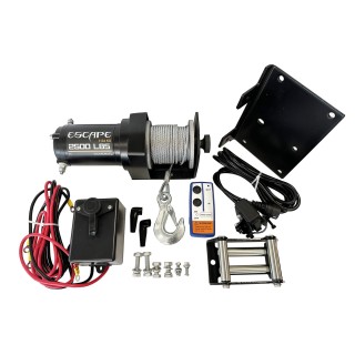 Escape 2500ES Winch 2500 lbs [1134 kg] with Steel Cable