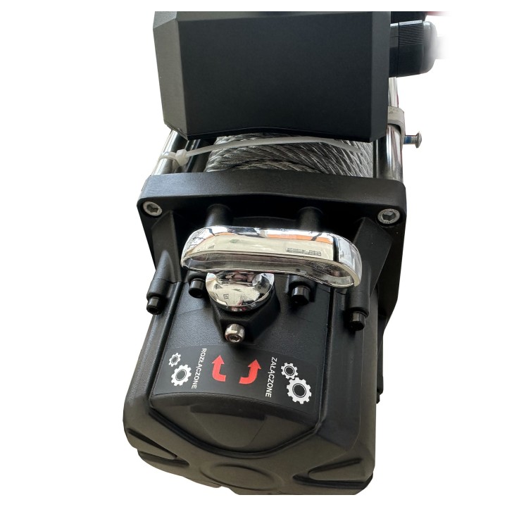 Escape 13000ES Winch 13000 lbs [5897 kg] with Grey Synthetic Rope - view 6
