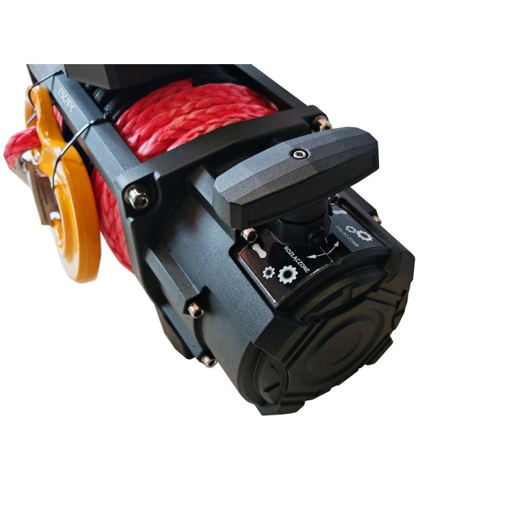 Escape 13.0x ver. 2 Winch 13000 lbs [5897 kg] with Red Synthetic Rope - view 3