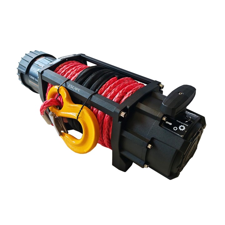 Escape 13.0x ver. 2 Winch 13000 lbs [5897 kg] with Red Synthetic Rope - view 6