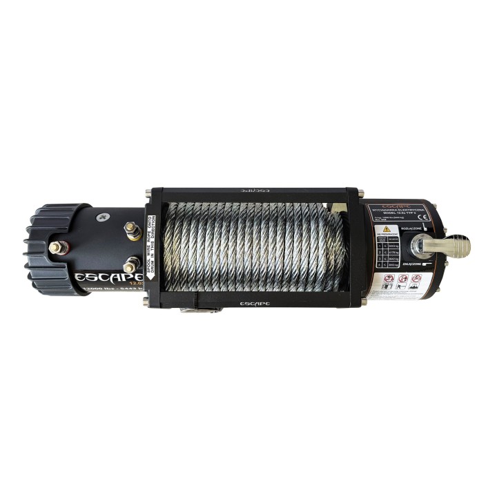 Escape 12.0x Type 2 Winch 12000 lbs [5443 kg] with Steel Cable - view 3