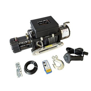 Escape 12.0x Type 2 Winch 12000 lbs [5443 kg] with Grey Synthetic Rope - view 2