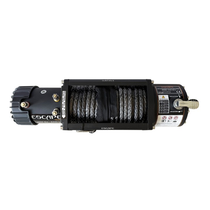 Escape 12.0x Type 2 Winch 12000 lbs [5443 kg] with Grey Synthetic Rope - view 3