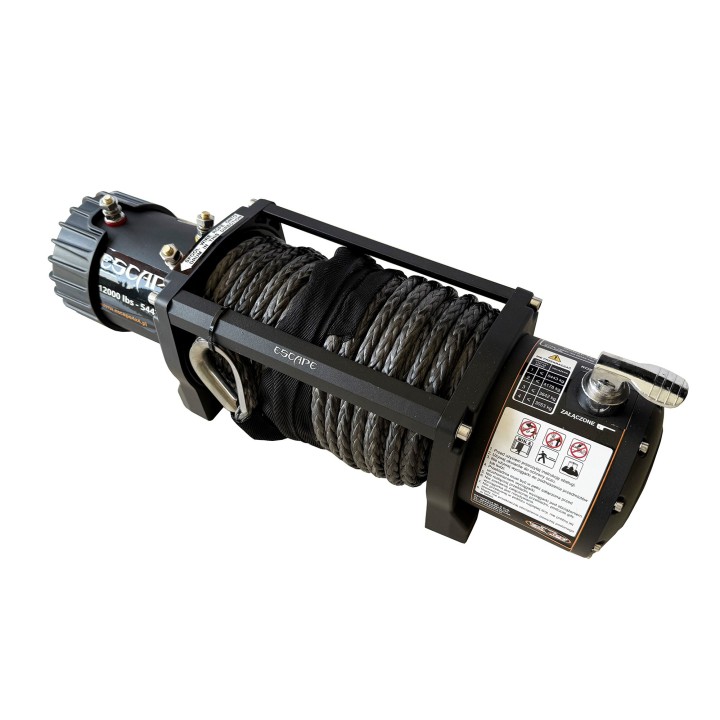 Escape 12.0x Type 2 Winch 12000 lbs [5443 kg] with Grey Synthetic Rope - view 4