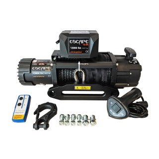 Escape 13.0x ver. 2 Winch 13000 lbs [5897 kg] with Grey Synthetic Rope