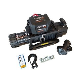 Escape 13.0x ver. 2 Winch 13000 lbs [5897 kg] with Grey Synthetic Rope - view 2