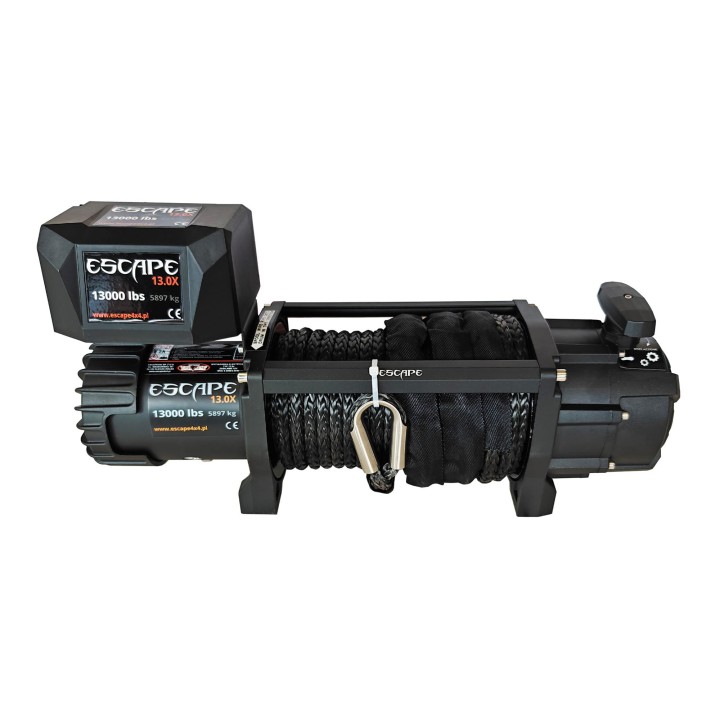 Escape 13.0x ver. 2 Winch 13000 lbs [5897 kg] with Grey Synthetic Rope - view 3