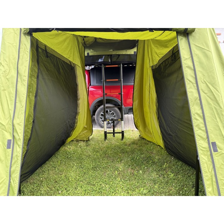 Vestibule for Escape HYBRID 160 cm Roof Tent – Green