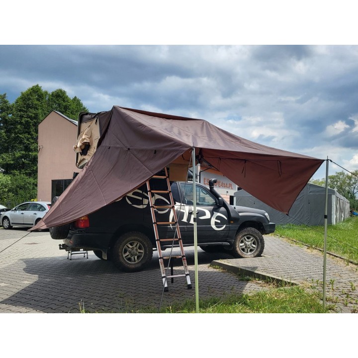 Awning for Escape VARIO 210 cm Roof Tent – Brown | Szekla4x4