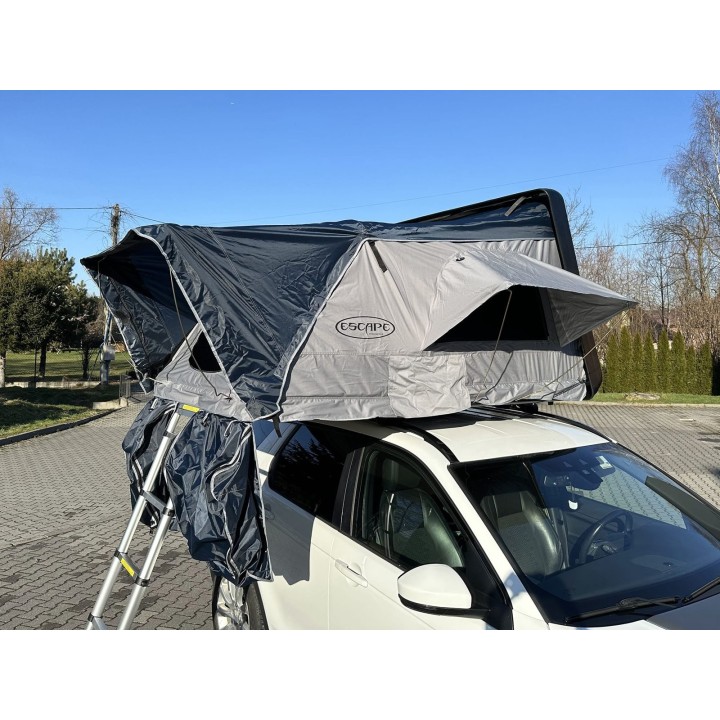 Escape VARIO 160 cm Roof Tent – grey, black lid | Szekla4x4