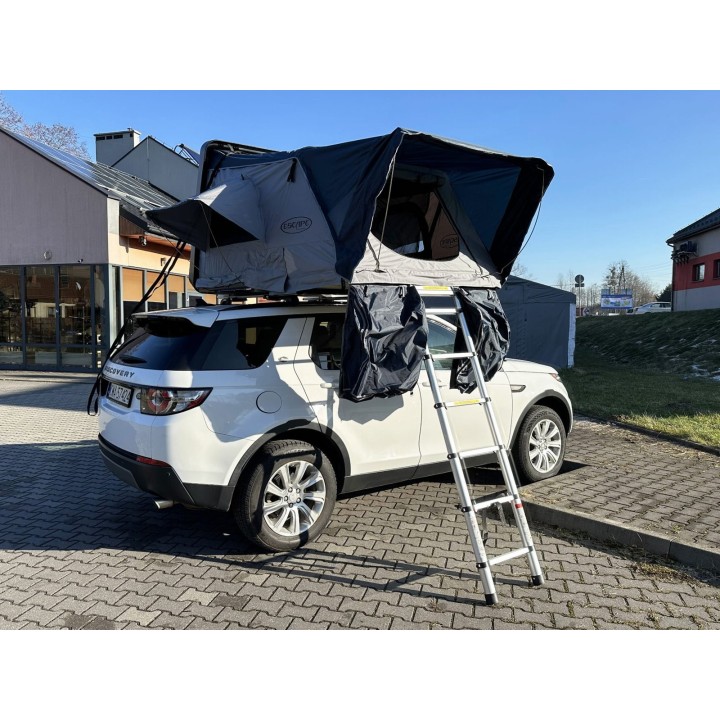 Escape VARIO 160 cm Roof Tent – grey, black lid | Szekla4x4