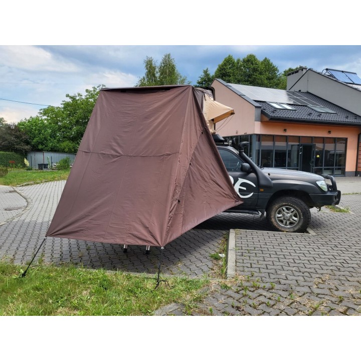 Awning for Escape VARIO 210 cm Roof Tent – Brown | Szekla4x4
