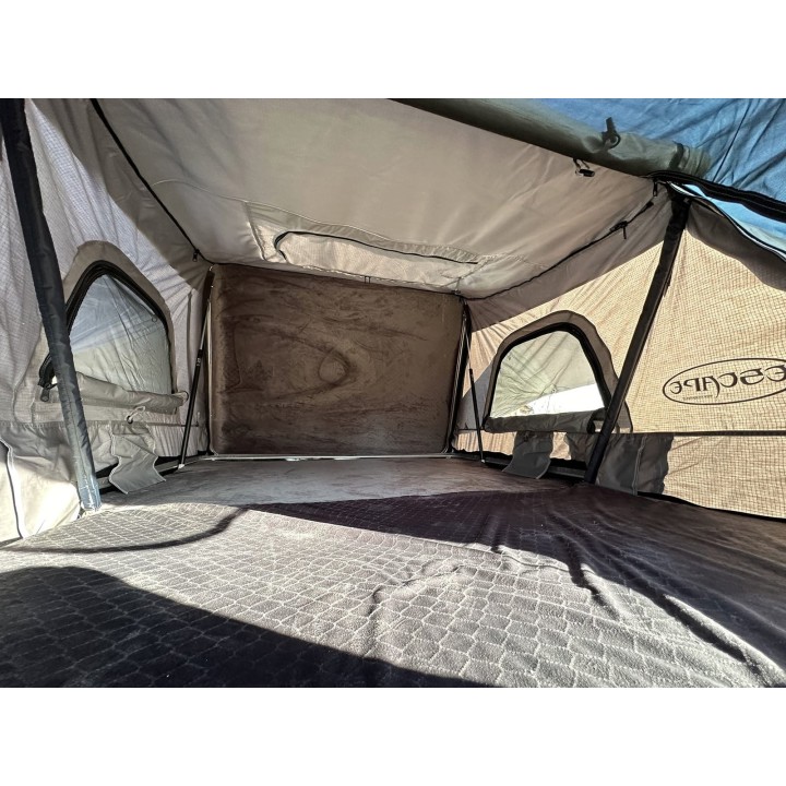 Escape VARIO 160 cm Roof Tent – grey, black lid | Szekla4x4