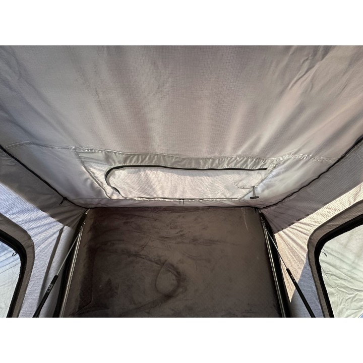 Escape VARIO 160 cm Roof Tent – grey, black lid | Szekla4x4