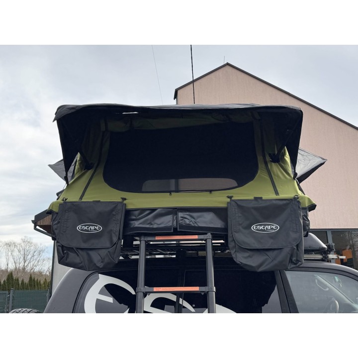 Escape HYBRID 160 cm Roof Tent, green | Szekla4x4.pl