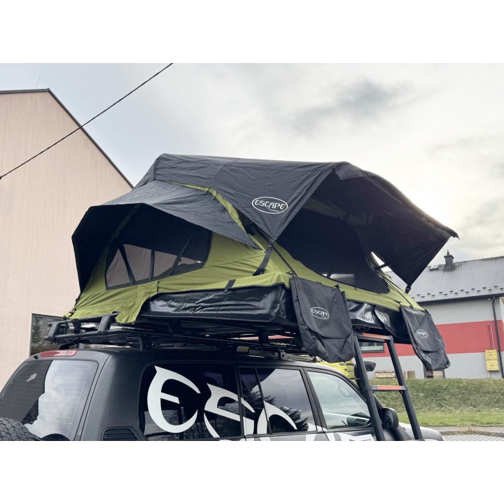 Escape HYBRID 160 cm Roof Tent, green | Szekla4x4.pl
