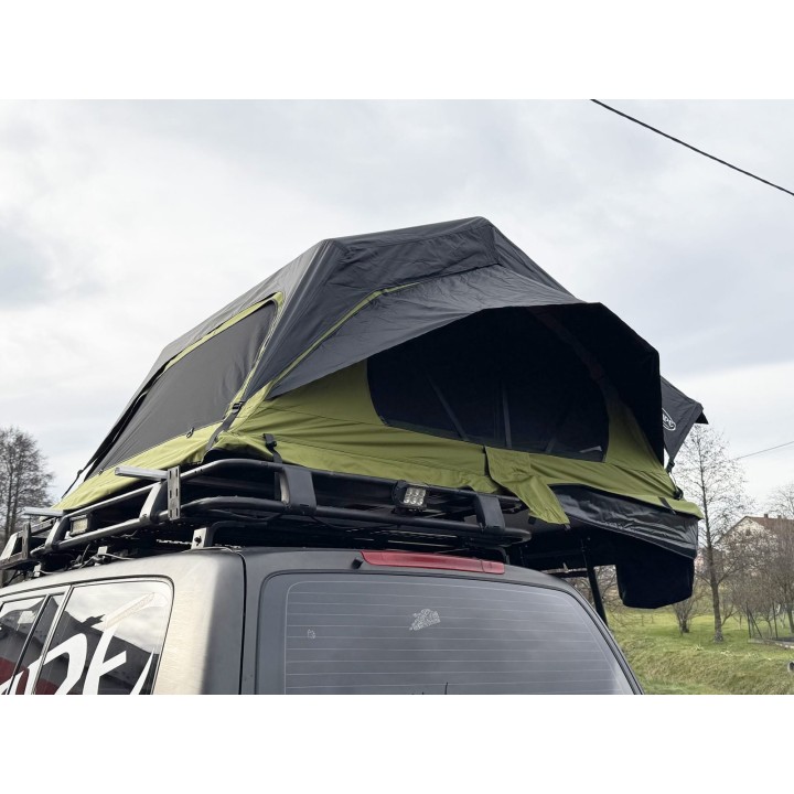 Escape HYBRID 160 cm Roof Tent, green | Szekla4x4.pl
