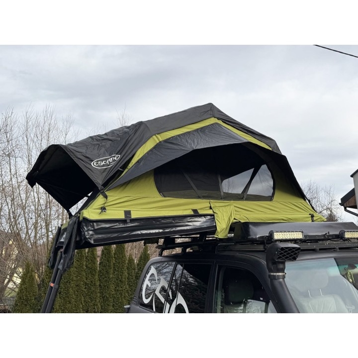 Escape HYBRID 160 cm Roof Tent, green | Szekla4x4.pl