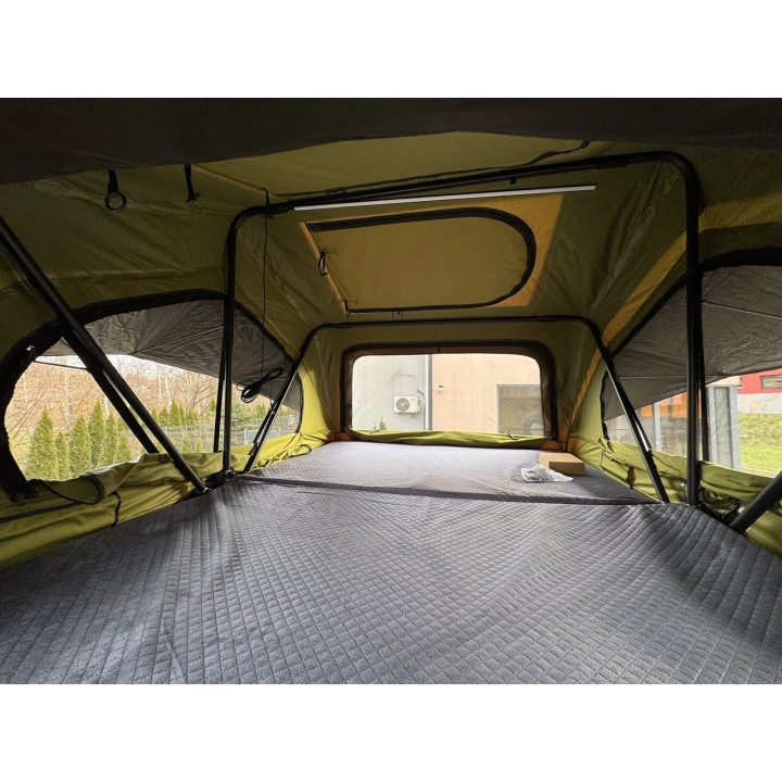 Escape HYBRID 160 cm Roof Tent, green | Szekla4x4.pl