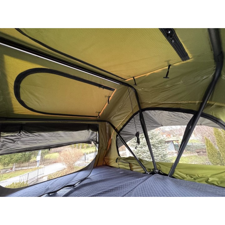 Escape HYBRID 160 cm Roof Tent, green | Szekla4x4.pl