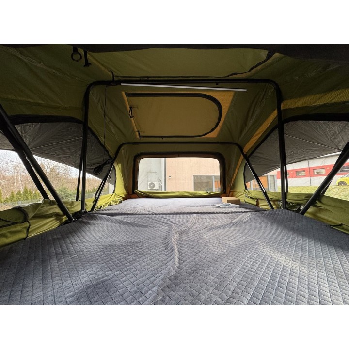 Escape HYBRID 160 cm Roof Tent, green | Szekla4x4.pl