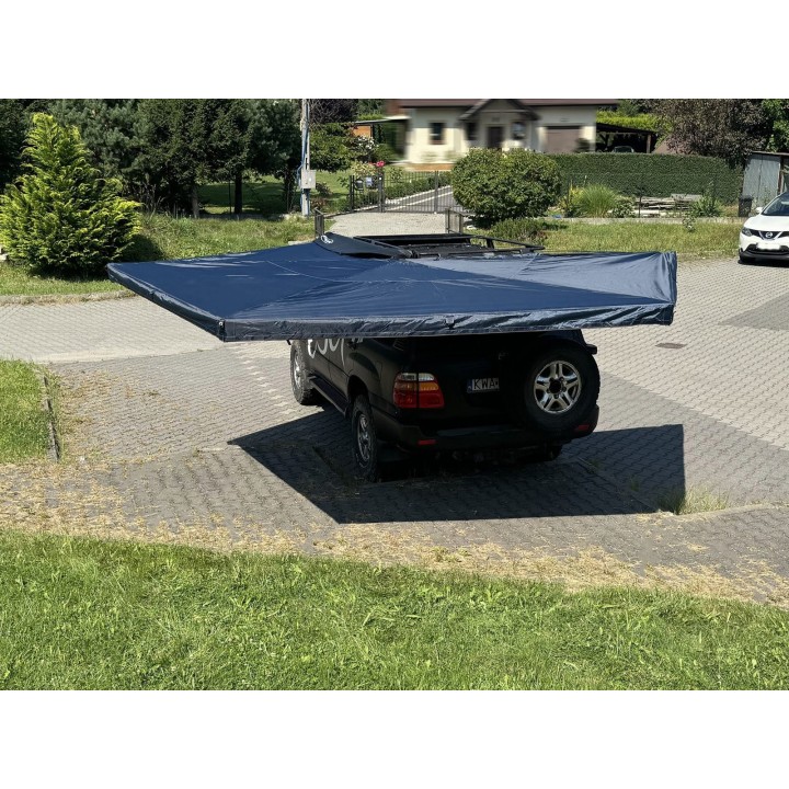Escape FOX HD 270° Awning 2 m with LED Lighting – Passenger Side – Navy